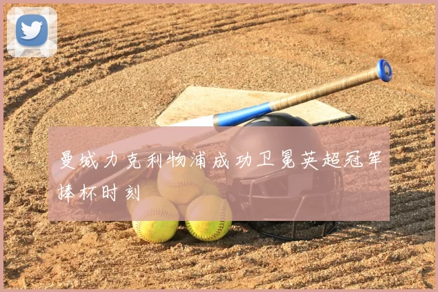 曼城力克利物浦成功卫冕英超冠军捧杯时刻